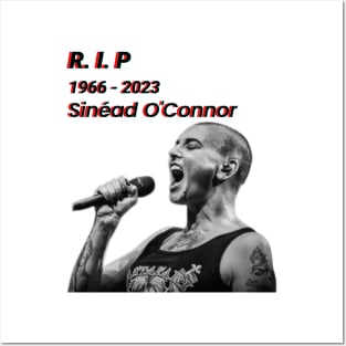 RIP Sinead O'Connor Irish Singer Legend Posters and Art